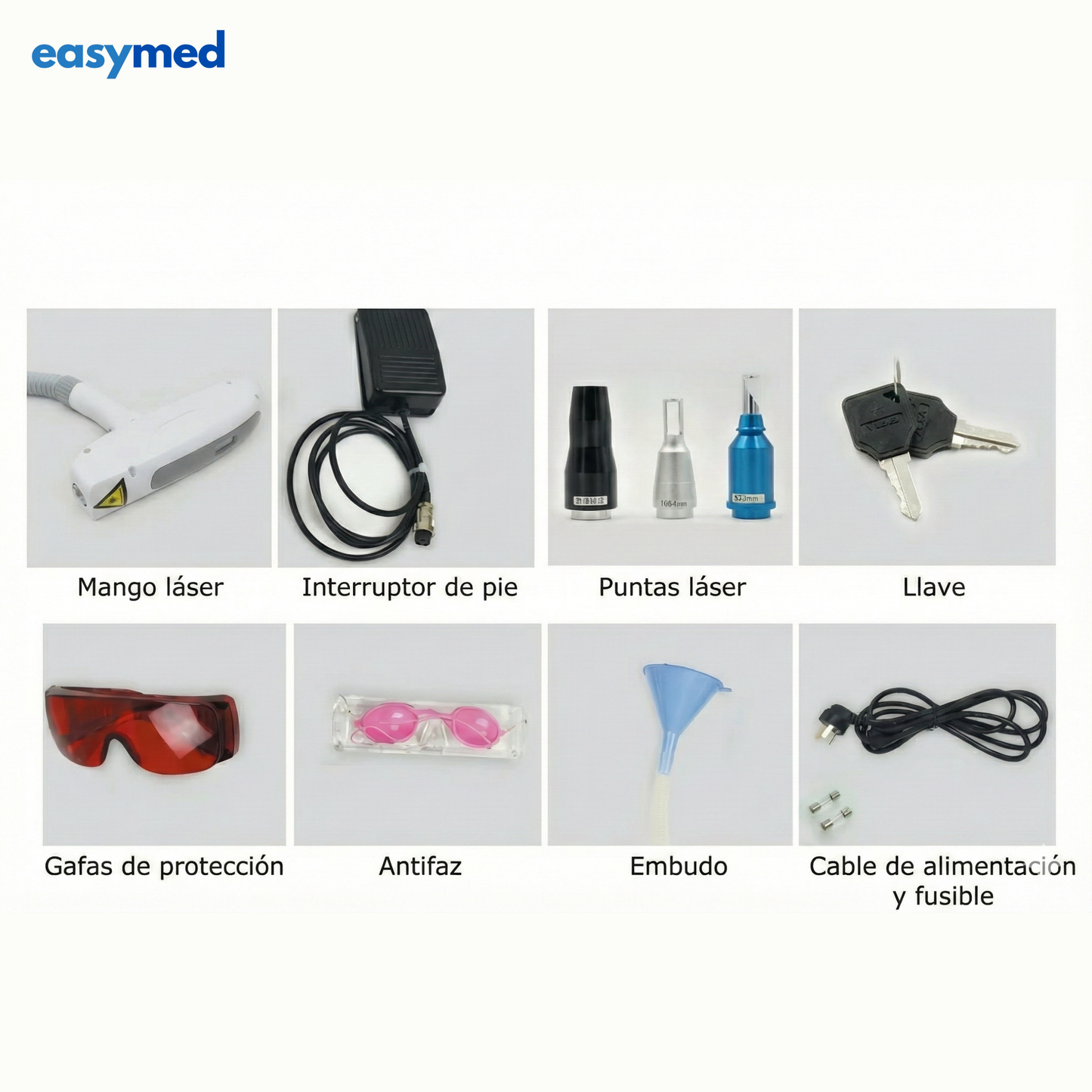 Láser Nd:YAG Q-Switched 1064 / 532 / 1320 nm | Eliminación de Tatuajes