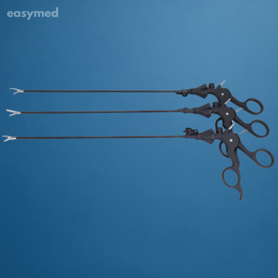 Pinza EndoClinch laparoscópica 5 mm × 330 mm, mango desmontable