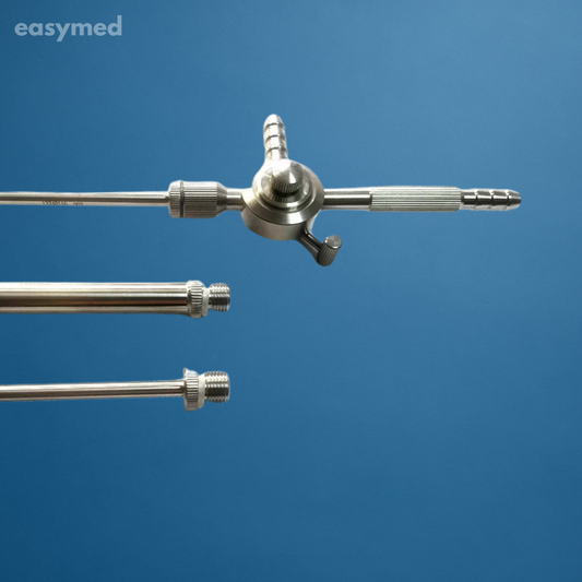 Set de succión e irrigación con palanca laparoscópico 5 mm × 330 mm / 10 mm × 330 mm