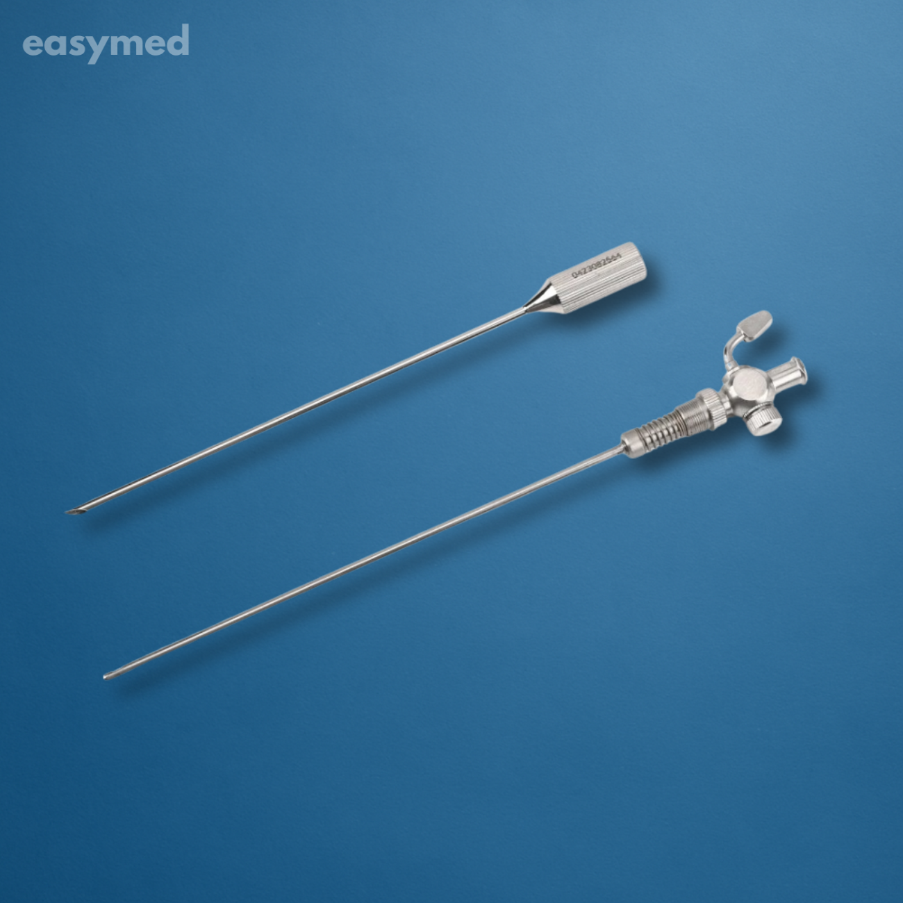 Aguja de Veress laparoscópica 2.2 mm, reutilizable, esterilizable en autoclave