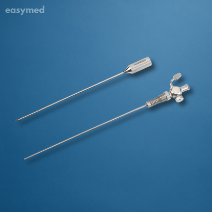 Aguja de Veress laparoscópica 2.2 mm, reutilizable, esterilizable en autoclave