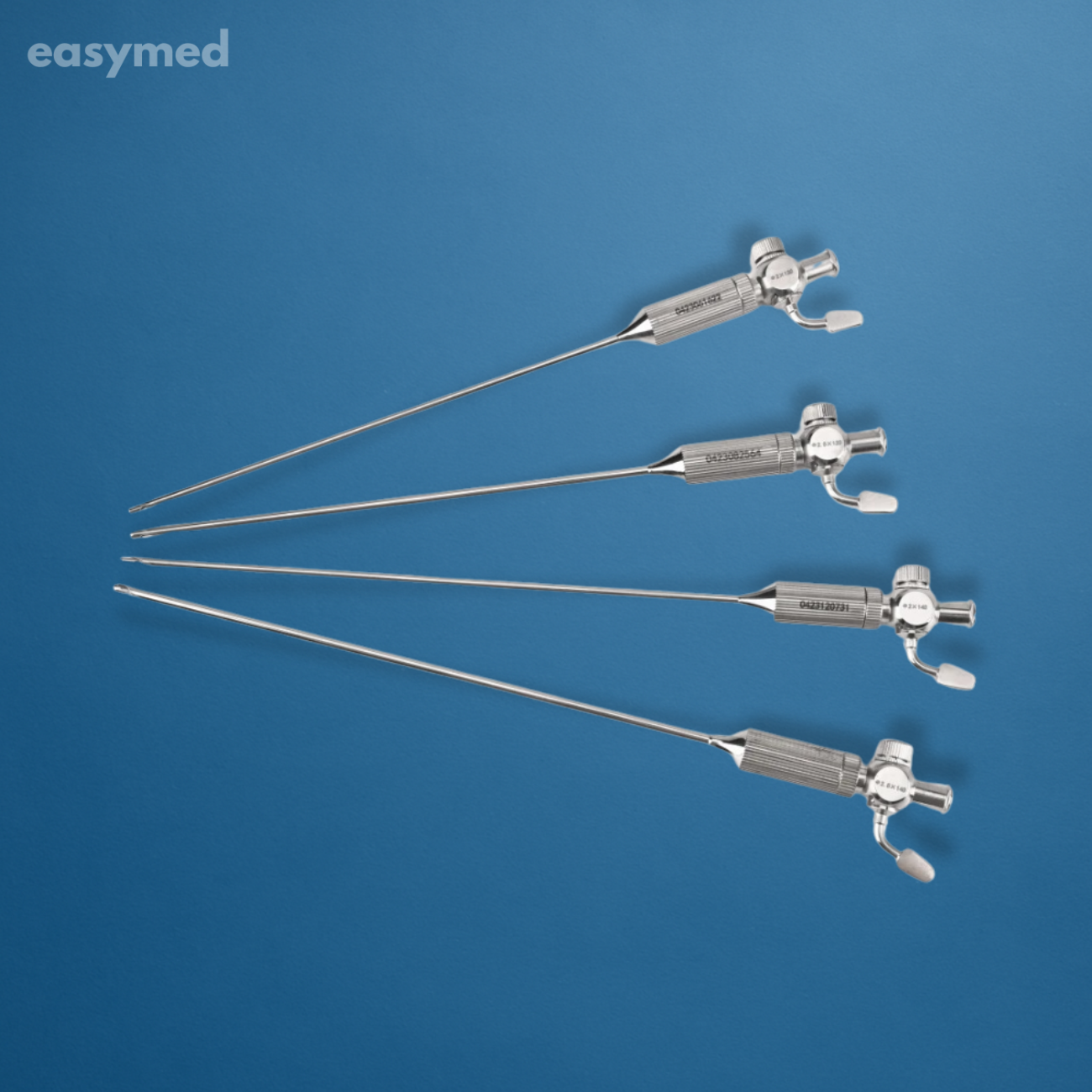 Aguja de Veress laparoscópica 2.2 mm, reutilizable, esterilizable en autoclave