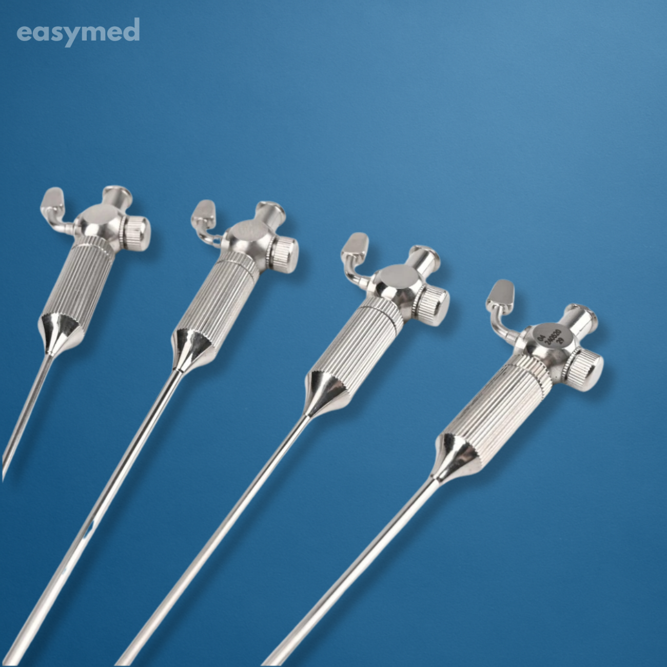 Aguja de Veress laparoscópica 2.2 mm, reutilizable, esterilizable en autoclave