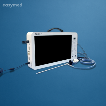 Sistema de video para endoscopia portátil 21″, todo incluido
