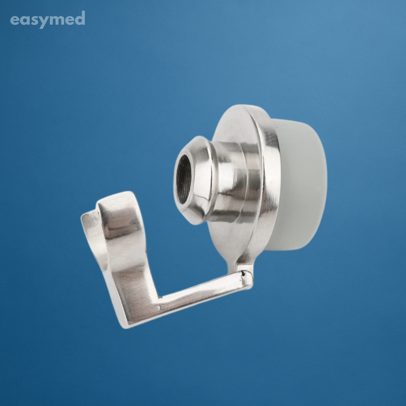 Trocar laparoscópico punta piramidal, sellado magnético, reutilizable