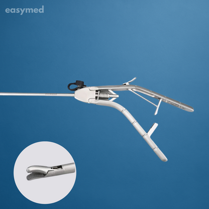 Portaagujas laparoscópico mango ergonómico 5 mm × 330 mm, reutilizable