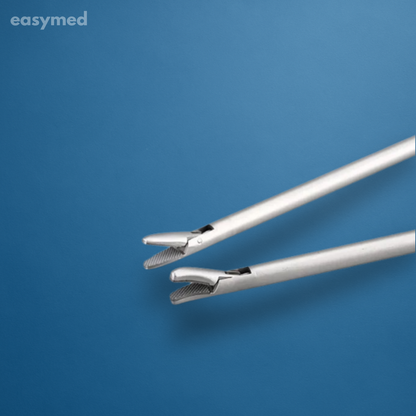 Portaagujas laparoscópico mango ergonómico 5 mm × 330 mm, reutilizable