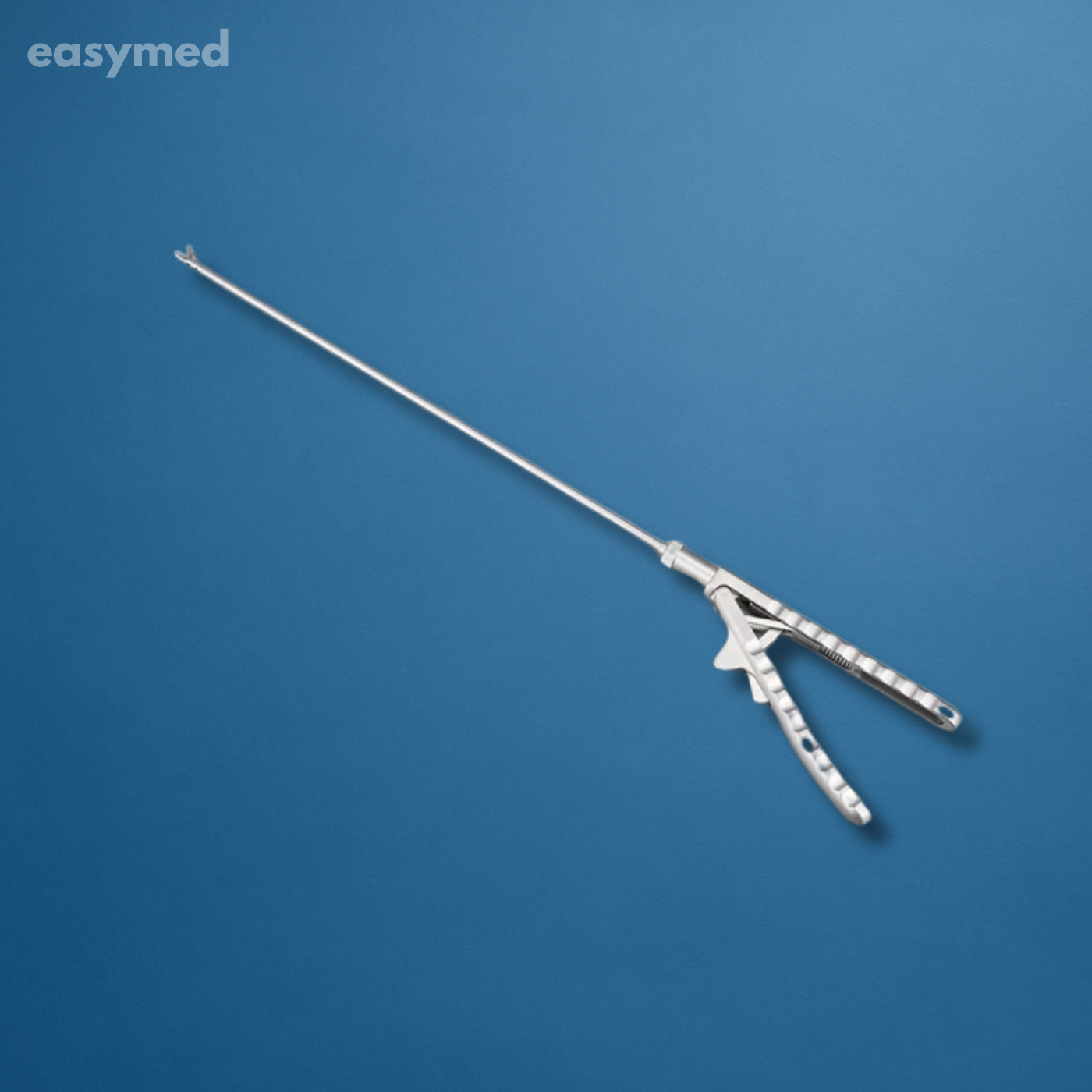 Portaagujas laparoscópico mango JJ 5 mm × 330 mm, reutilizable