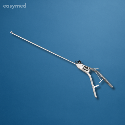 Portaagujas laparoscópico mango ergonómico 5 mm × 330 mm, reutilizable