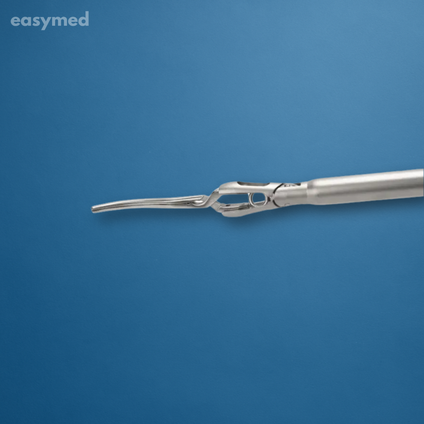 Pinza Bulldog laparoscópica 5 mm × 330 mm, incluye 4 clamps intercambiables