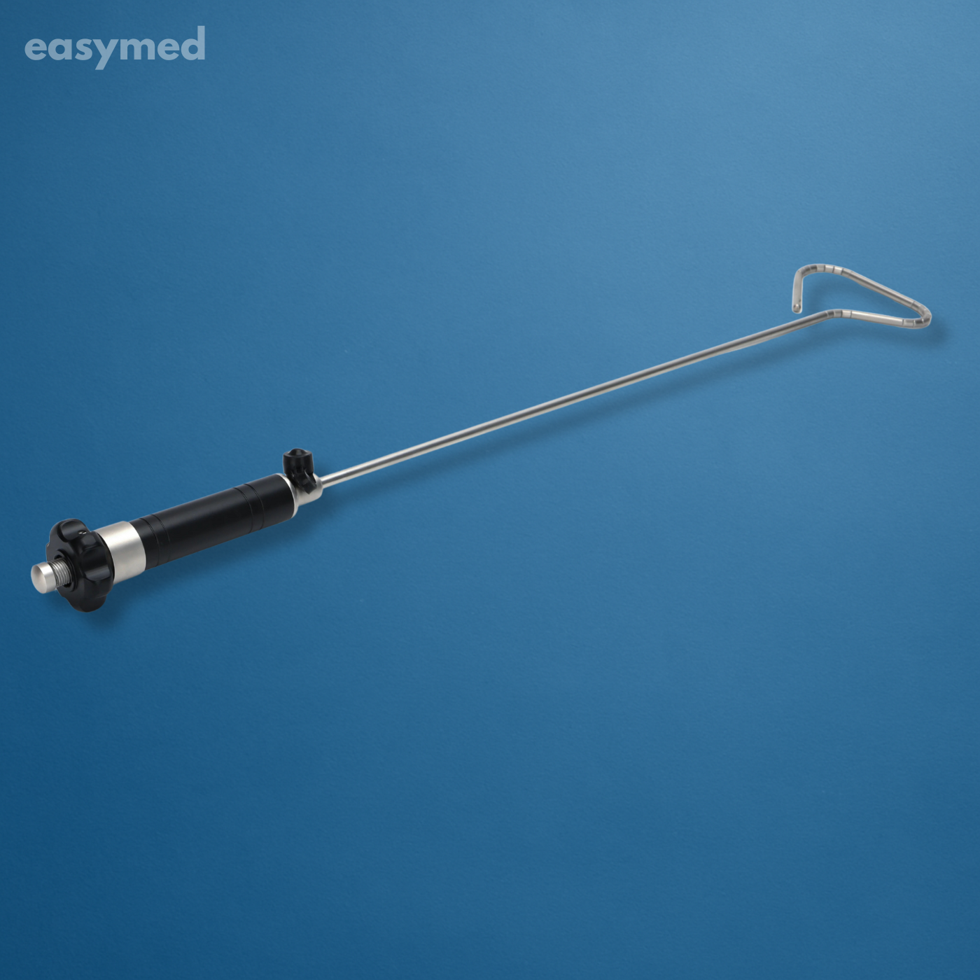 Retractor hepático Goldfinger laparoscópico 5 mm × 460 mm, esterilizable en autoclave