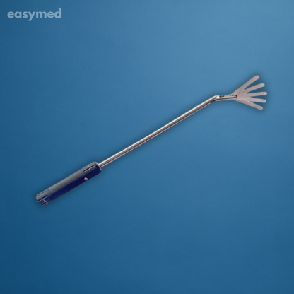Retractor abanico flexible de 5 hojas laparoscópico 10 mm × 350 mm
