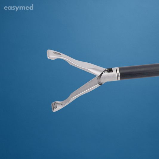 Pinza Babcock laparoscópica 5 mm × 330 mm, mango desmontable