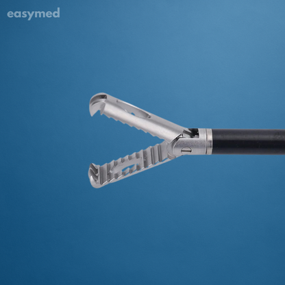 Pinza dientes de ratón perforada laparoscópica 5 mm × 330 mm, mango desmontable