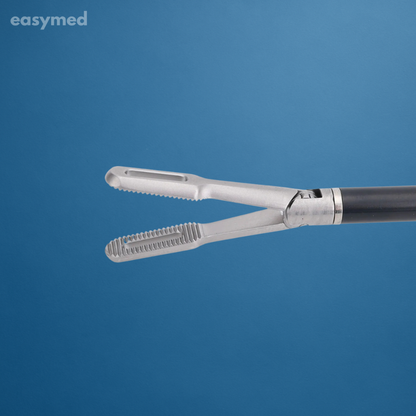 Pinza intestinal atraumática laparoscópica 5 mm × 330 mm, mango desmontable