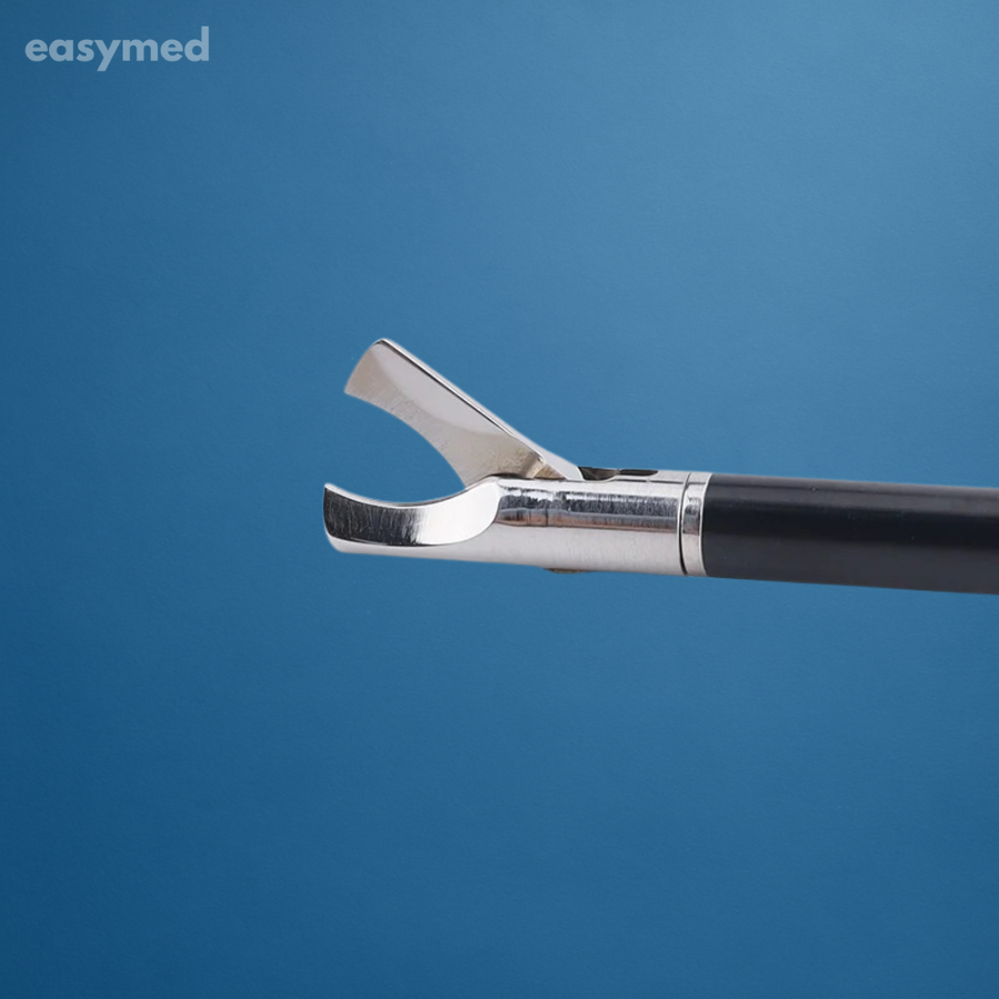 Tijera gancho hook laparoscópica 5 mm × 330 mm, mango desmontable